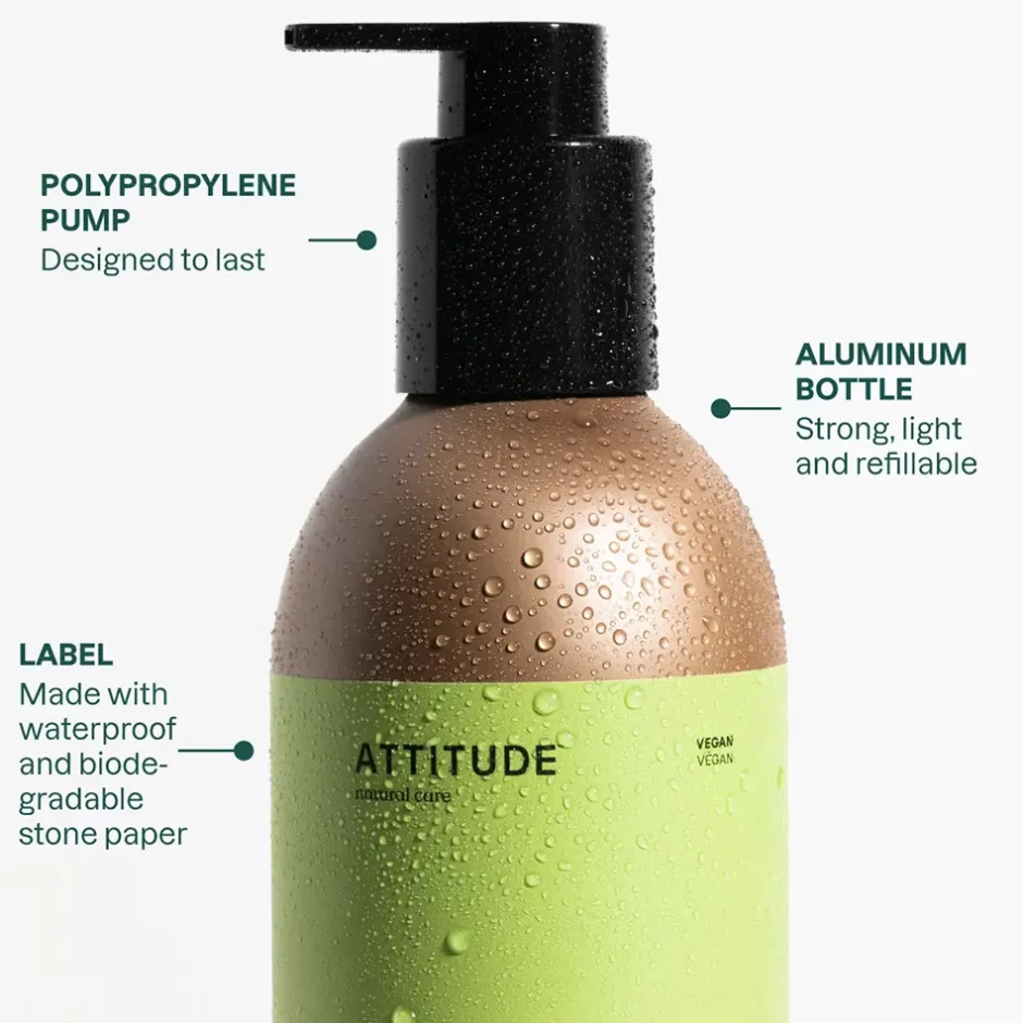 ATTITUDE Haarverzorging/Shampoo En Conditioner | Shampoo*Shampoo Kleurbehoud - Patchouli & Zwarte Peper - 473ml