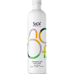 Soof Limonadesiropen*Siroop Citroengras, Peer, Limoen & Citroen - 340ml THT 01-06-2025