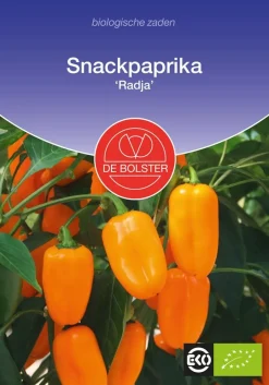 De Bolster Vruchtgewassen | Groenten*Snackpaprika 'Radja' - 10 zaden - BIO