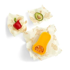 Bee's Wrap Wax Wraps En Katoenen Zakjes | Bewaren En Meenemen*Starter Set Wraps - S/M/L - 3-pack