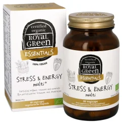 Royal Green Overige Vitamines*Stress & Energy Multi - 60vcaps - BIO