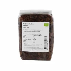 Puur Mieke Fruit & Noten | Bessen En Zuidvruchten*Sultana Rozijnen - 400g - BIO