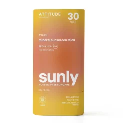 ATTITUDE Zonnebrand*Sunly Zonnebrandstick SPF30 - Tropisch - 60g