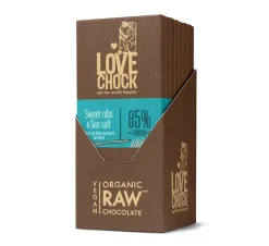 Lovechock Chocolade*Sweet Nibs & Sea Salt - 70g - BIO