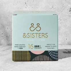 &SISTERS Intieme Verzorging/Tampons | Tampons*Tampons 100% BIO - Medium - 16 stuks