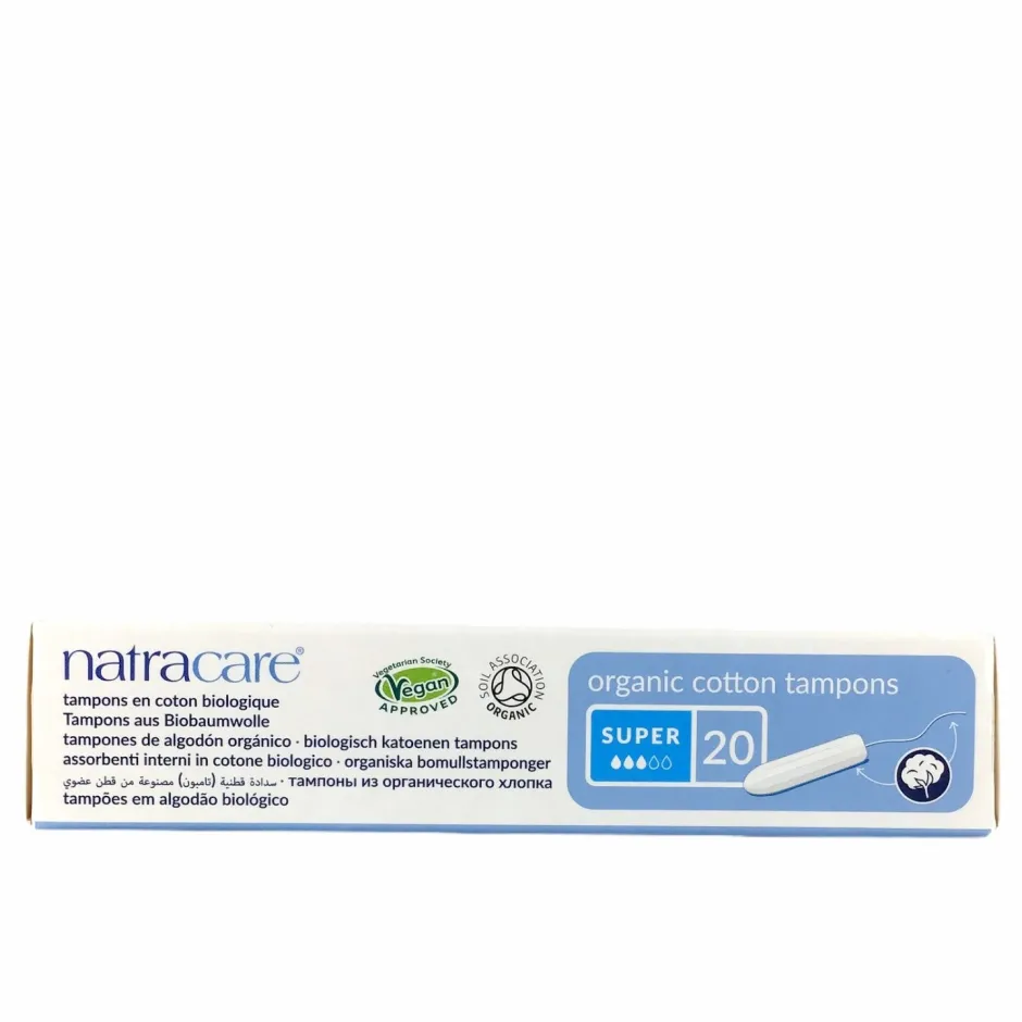 Natracare Intieme Verzorging/Tampons | Tampons*Tampons Katoen Super - BIO
