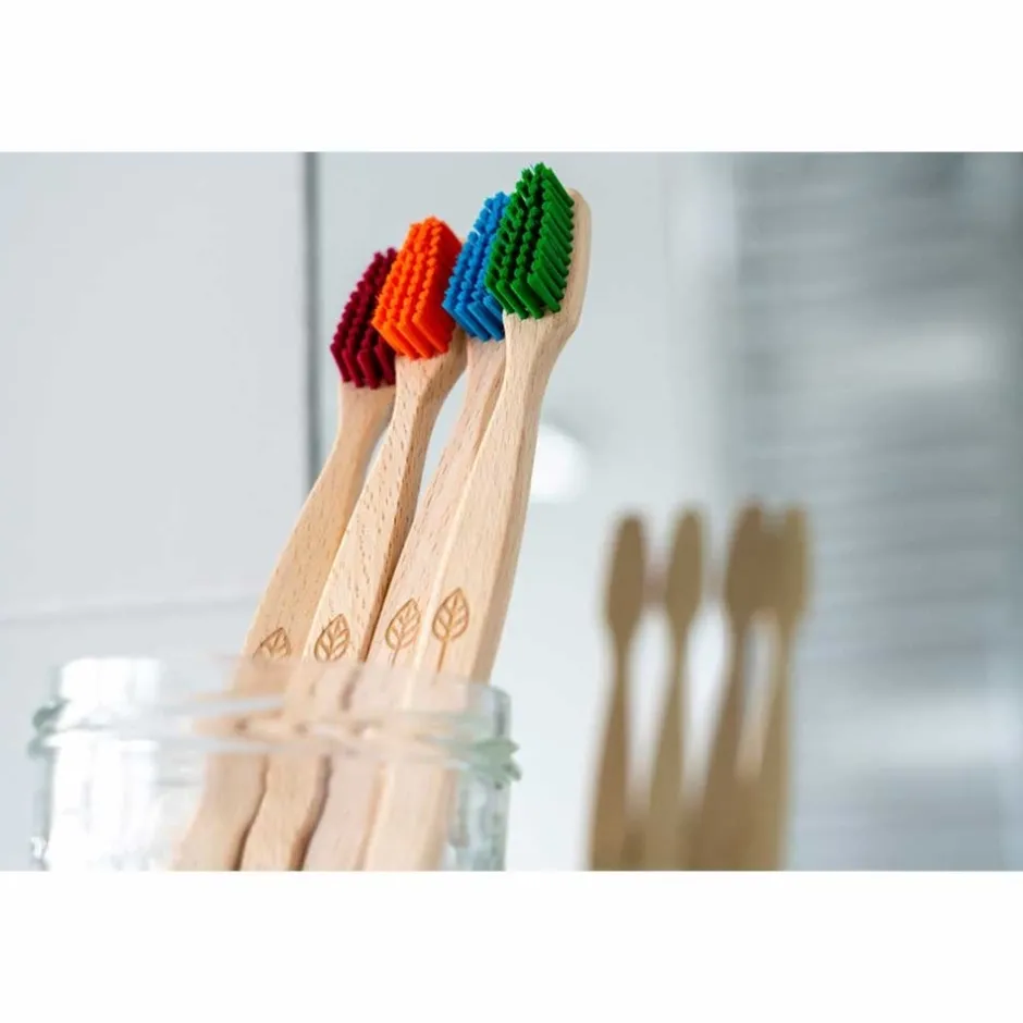 ecoLiving Mondverzorging/Tandenborstel | Tandenborstels*Tandenborstel voor Volwassenen - Groen