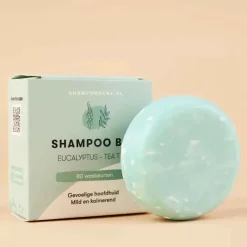 Shampoo Bars Haarverzorging/Shampoo En Conditioner | Shampoo Bars*Tea Tree & Eucalyptus - Gevoelige hoofdhuid - 60g