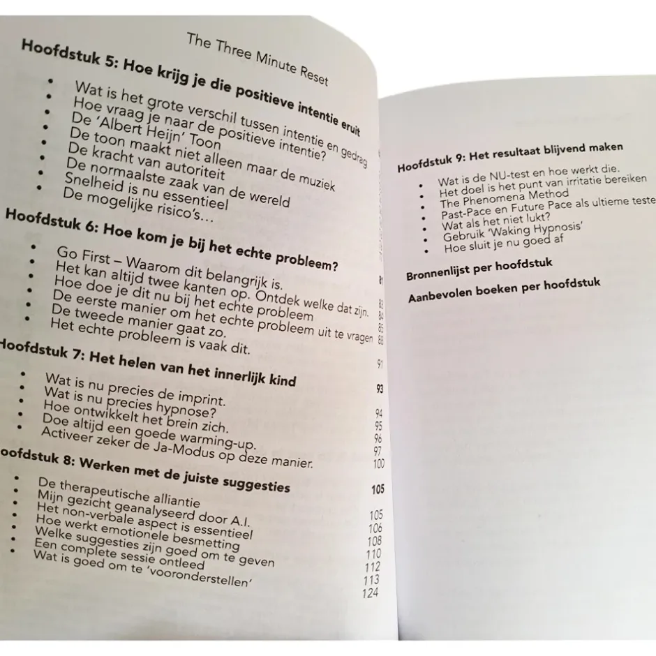 Edwin Selij Informatieve Boeken*The Three Minute Reset – Zelfhulpboek over Angst & Onzekerheid