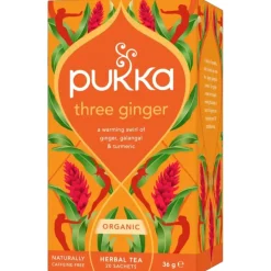 Pukka Thee | Paleo Aip*Three Ginger (gember) - kruidenthee - BIO