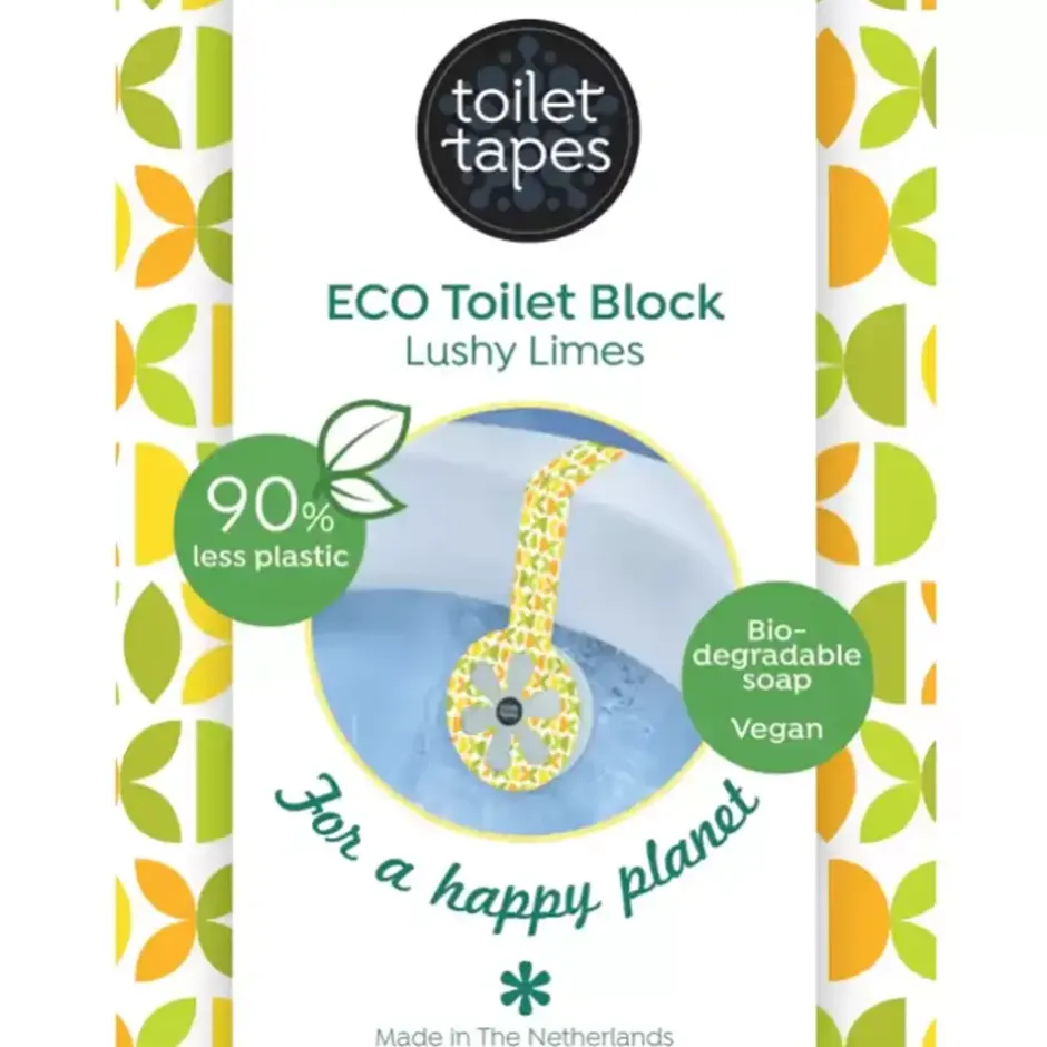 Toilet Tapes Schoonmaakproducten*Toiletblok - Lushy Limes - 1 blok