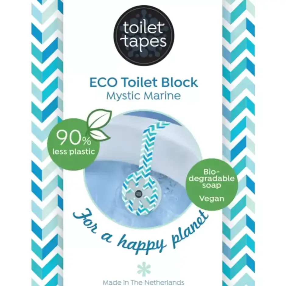 Toilet Tapes Schoonmaakproducten*Toiletblok - Mystic Marine - 1 blok