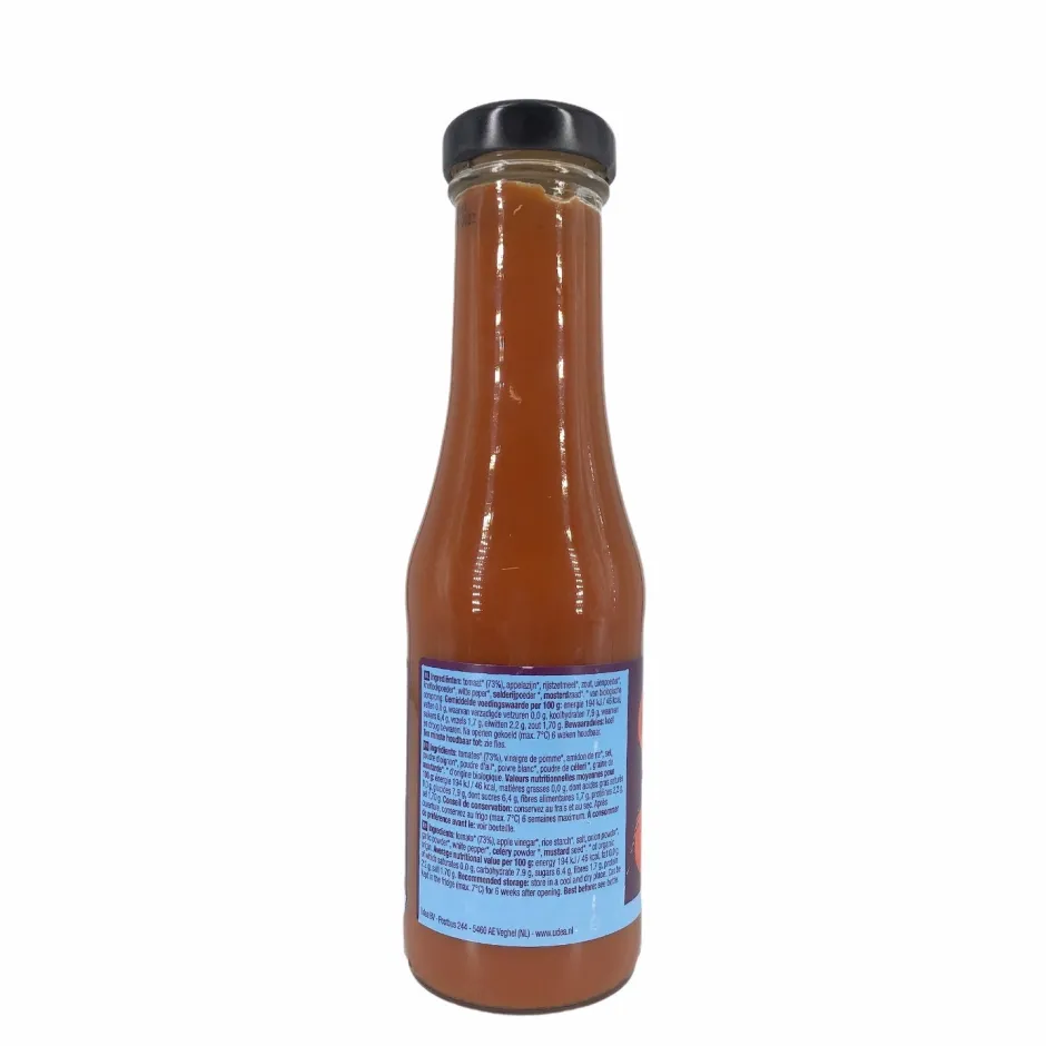Your Organic Nature Ketchup En Curry | Tomatensaus*Tomatenketchup ongezoet 345g - BIO