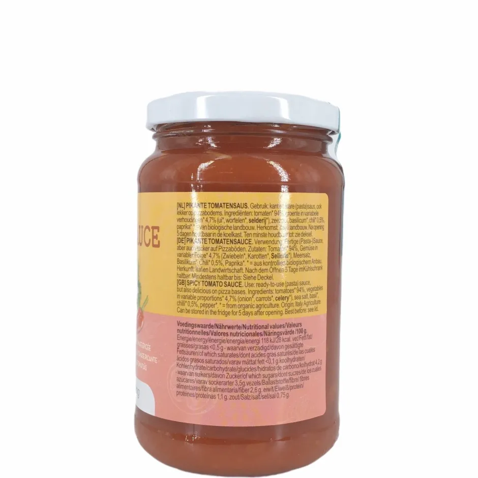 Terrasana Conserven (in Glas) | Tomatensaus*Tomatensaus pikant - 340g - BIO