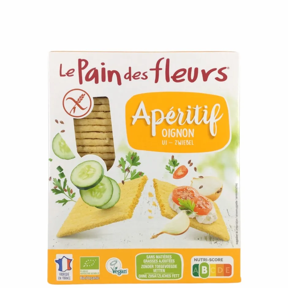 Le Pain des Fleurs Crackers En Wafels*Ui Crispbread - 150g - BIO