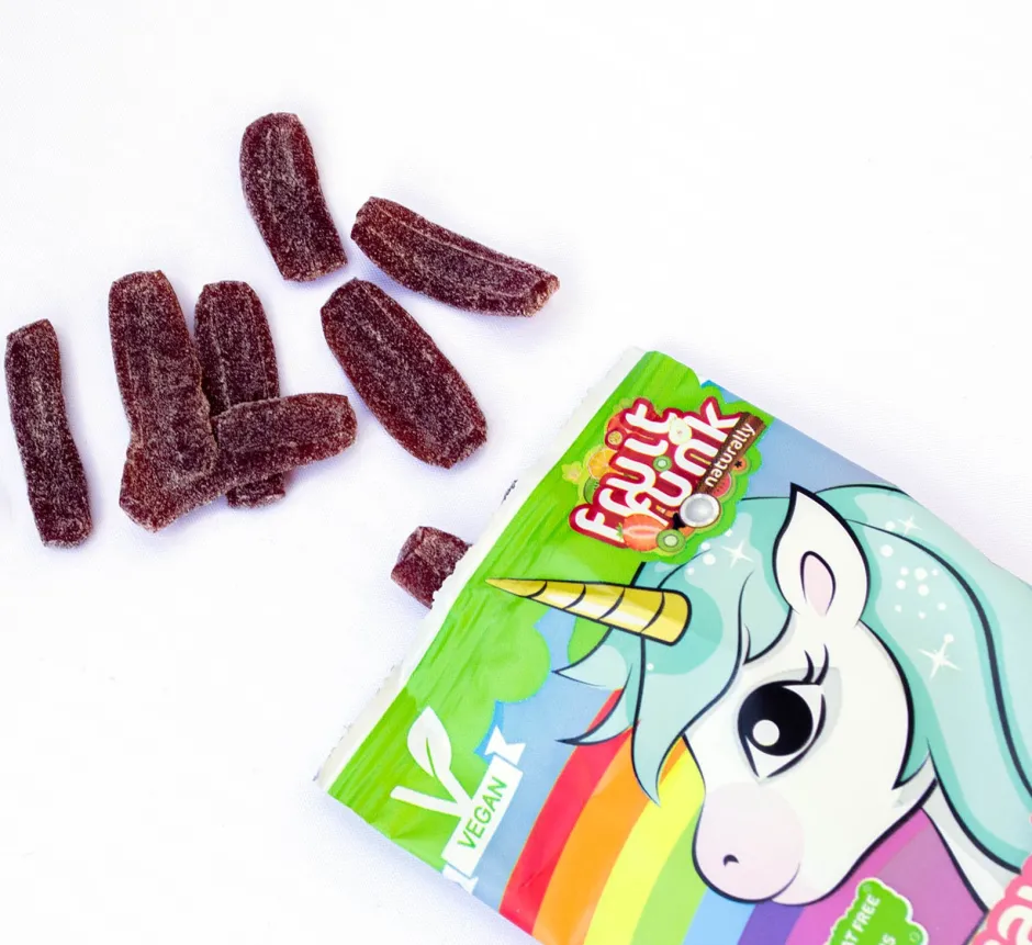 Fruitfunk Baby & Kind | Snoepjes*Unicorn Happybag Aardbei - 16g