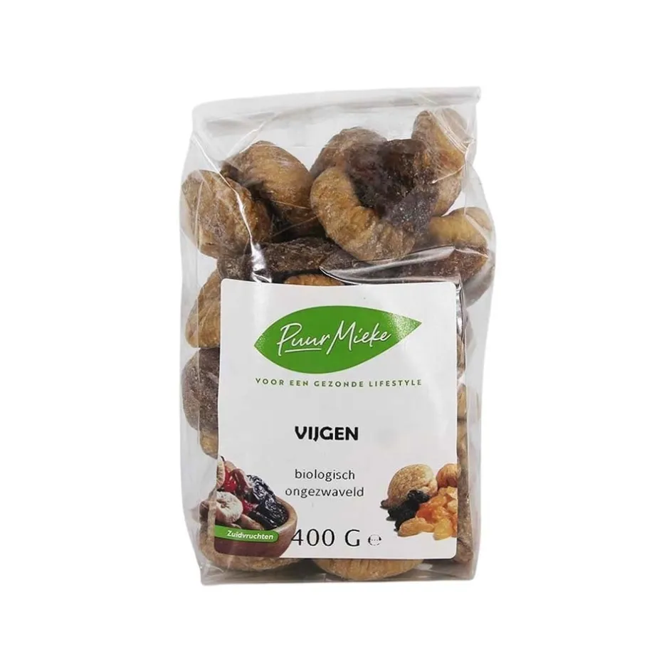 Puur Mieke Fruit & Noten | Bessen En Zuidvruchten*Vijgen gedroogd - 400g - BIO