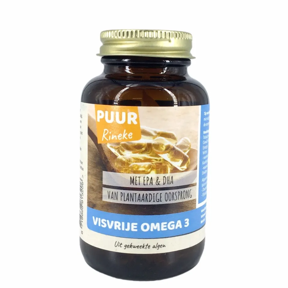 Puur Rineke Ogen | Hart & Bloedvaten*Visvrije Omega 3 - 60 caps