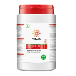 Vitals Immuunsysteem | Botten & Gewrichten*Vitamine C + D3 - 60 gummies