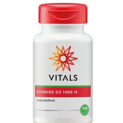 Vitals Immuunsysteem | Botten & Gewrichten*Vitamine D3 1000 i.e. 100 capsules