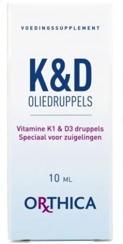 Orthica Botten & Gewrichten | Baby & Kind*Vitamine K1 & D3 Oliedruppels - 10ml