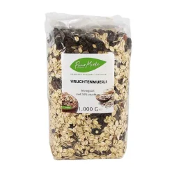 Puur Mieke Ontbijtgranen E.o.*Vruchten Muesli - 1000g - BIO