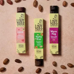 Lovechock Chocolade | Snacks*WARM HUG - Cherry Chili - 40 g - BIO