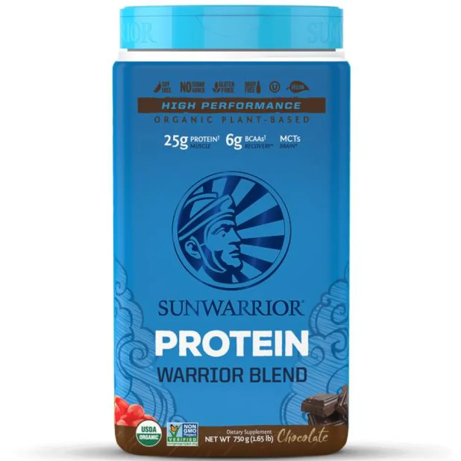 Sunwarrior Spieren | Proteïne Poeders*Warrior Blend Biologische Proteïne Chocolade - 750g - BIO