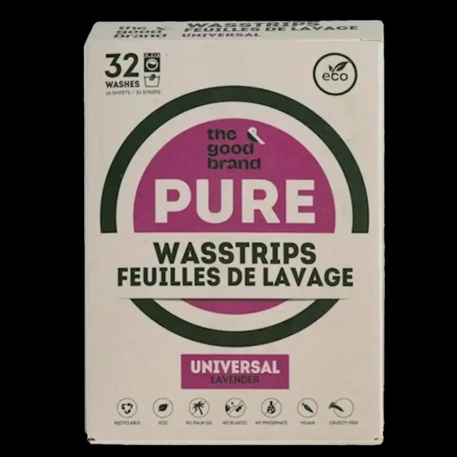 The Good Brand Wasmachine | Schoonmaakproducten*Wasstrips Lavendel