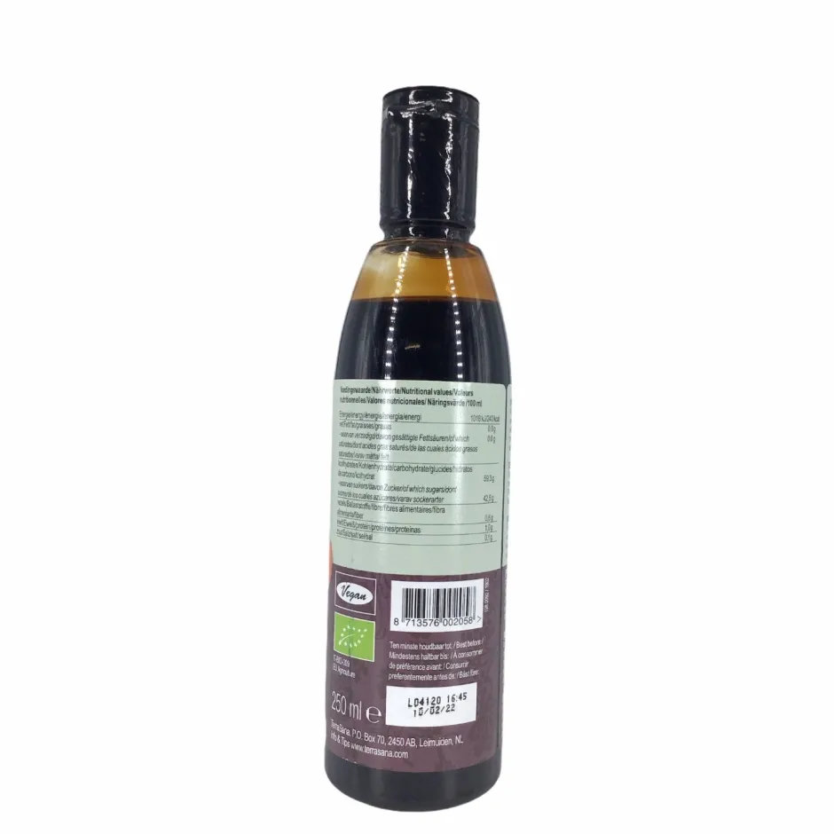 Terrasana Azijn*Zoetzure Creme met Balsamico azijn - 250 - ml - BIO