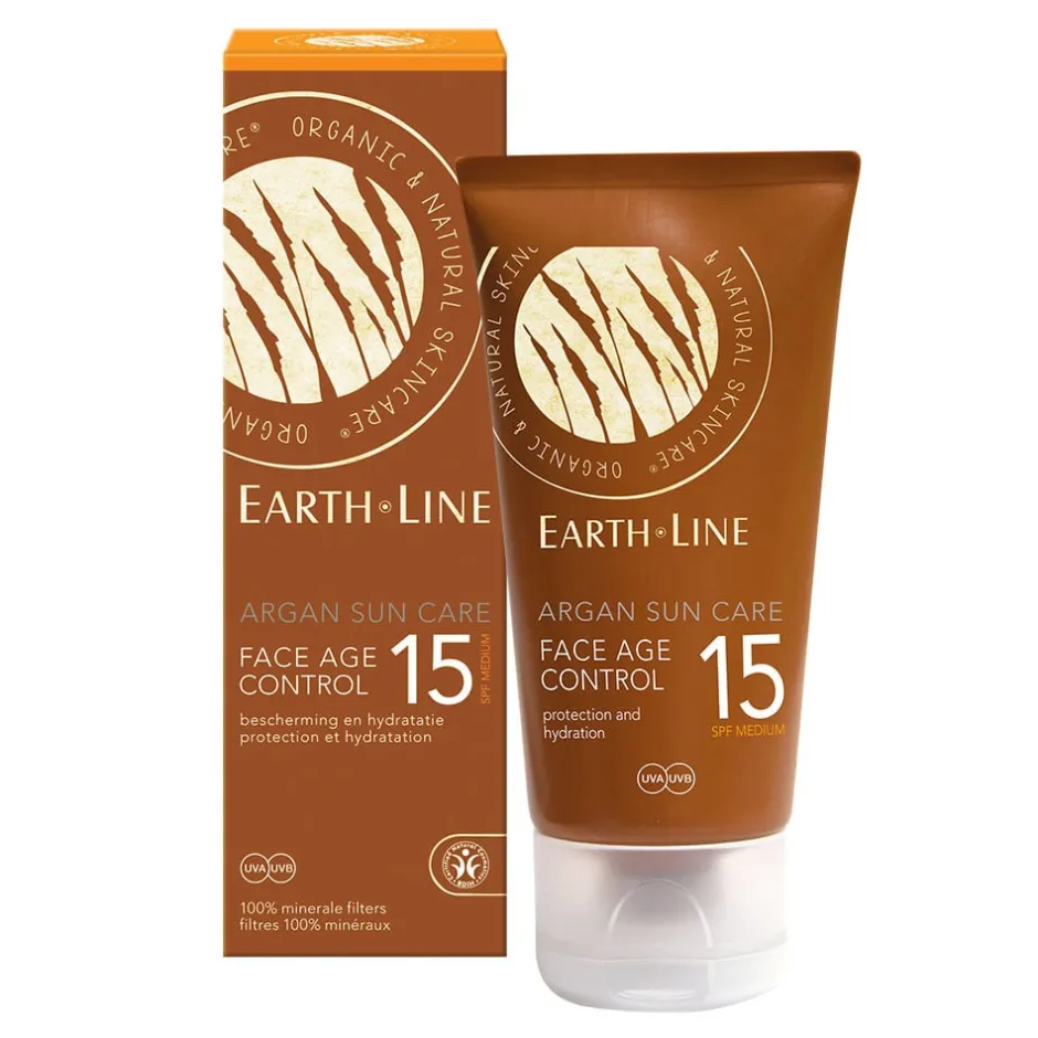 Earth Line Zonnebrand*Zonnebrand Argan SPF 15 - 50ml - BIO