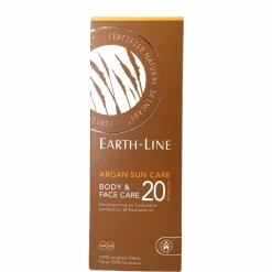 Earth Line Zonnebrand*Zonnebrand Argan SPF 20 - 150ml - BIO