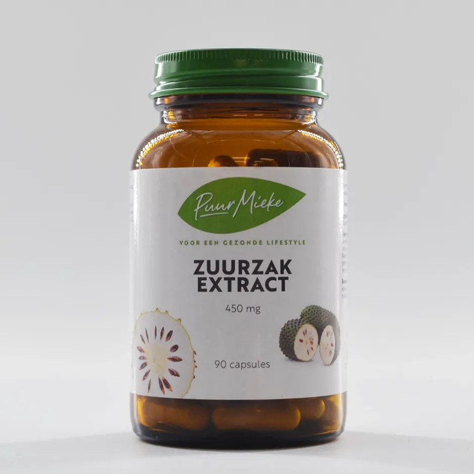 Puur Mieke Specials | Puur Mieke Supplementen*Zuurzak - 480mg - 90 caps