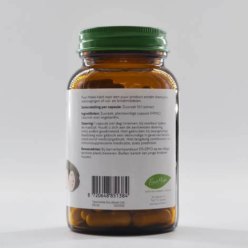 Puur Mieke Specials | Puur Mieke Supplementen*Zuurzak - 480mg - 90 caps
