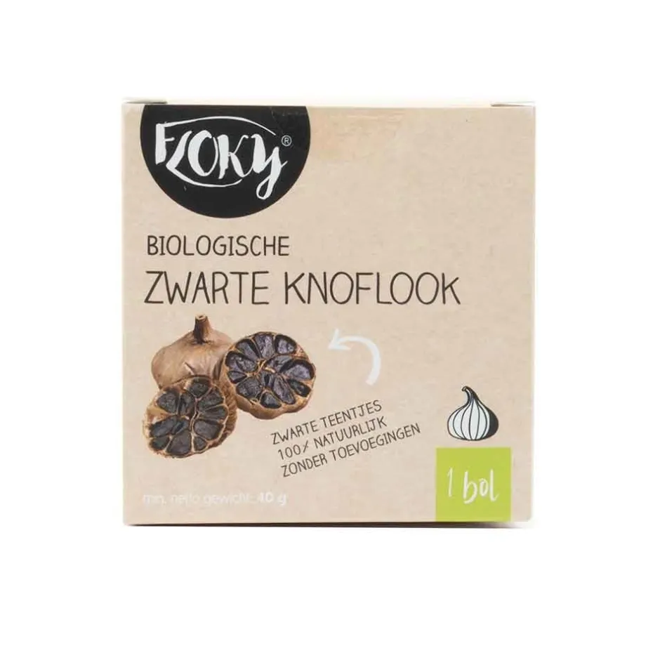 Floky Weerstand | Zwarte Knoflook*Zwarte Knoflook - 1 Bol - BIO
