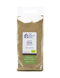 Het Blauwe Huis Kruiden & Specerijen*Zwarte Peper (gemalen) - 30g - BIO